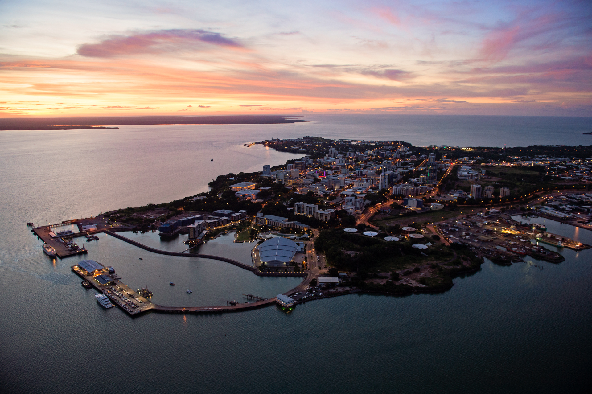 Discover Adelaide And Darwin 2025 Journey Beyond Rail   DHC Aerial Shot Harbour TNT 120877 1920 